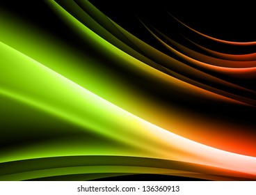 abstract background - green and orange vivid color
