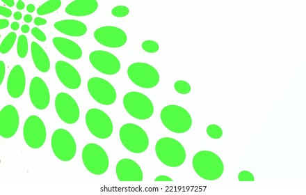 fondo abstracto con textura ovalada verde