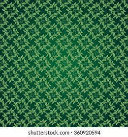 Abstract background - green pattern seamless