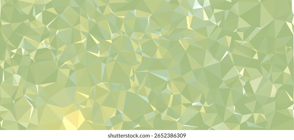 Fundo abstrato Padrão de polígono verde forma de triângulo de baixo poli, fundo geométrico com design de fundo de baixo poli. 
