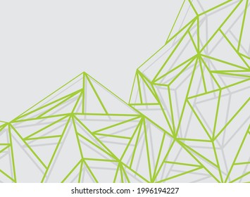 Fondo abstracto con patrón de líneas poligonales