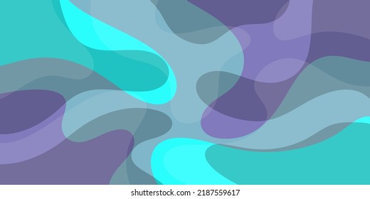 Abstract Background Green Purple Gradient Wave Pattern Concept For Wallpaper Template Banner