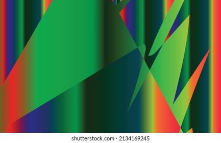 fondo abstracto en colores verde, rojo, azul y amarillo