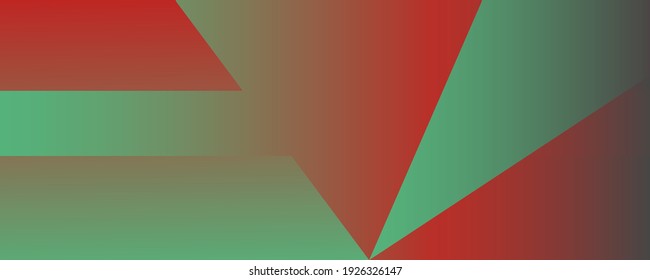 Abstract Background. Green Red Gradient Backround. Vector Illustration Of Colorful Gradient Design.