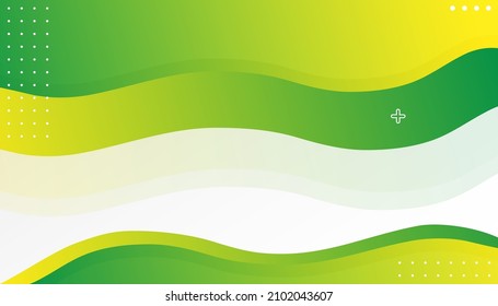 Abstract background with green shapes.  Futuristic design posters. Eps10 vector