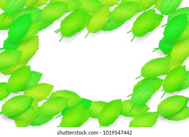 abstract background with green sheet
