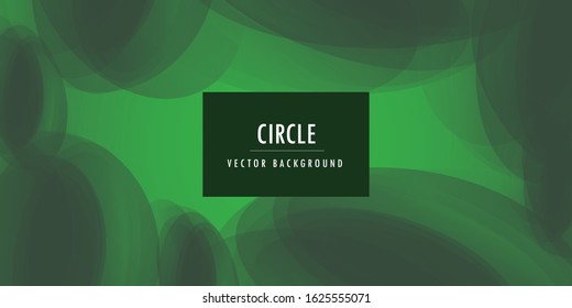 Abstract background with green spiral
