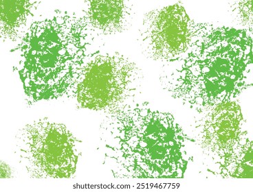 Abstract background with green spots, illustration