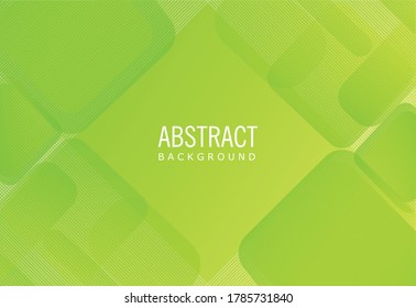 abstract background with green square