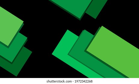 abstract background with green squares