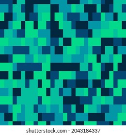 abstract background with green squares
