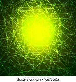 Abstract background green texture design.