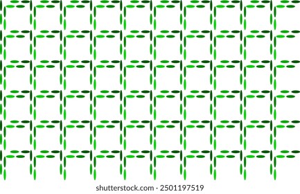 abstract background with green tone dot oval pattern background. Straight dot strip grid square checkerboard pattern for backdrop and wallpaper, polka dot seamless repeat design, block rectangle 