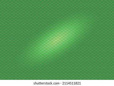 Abstract background in green tones, style, with oblique light in the center.