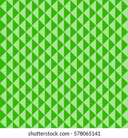 Abstract background green triangles. Seamless pattern, vector illustration