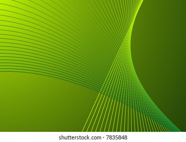 Abstract background green vector illustration.