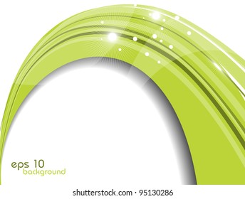 abstract background green. Vector illustration.