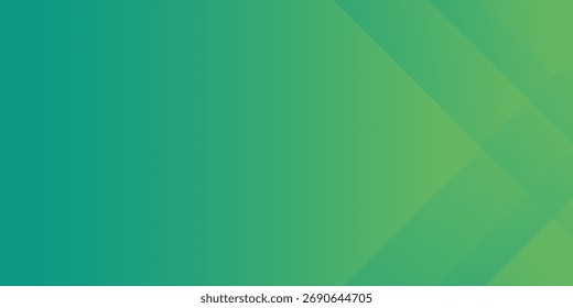 Abstract background green and yellow gradient shapes. Dynamic geometric shapes. Modern lines concept.