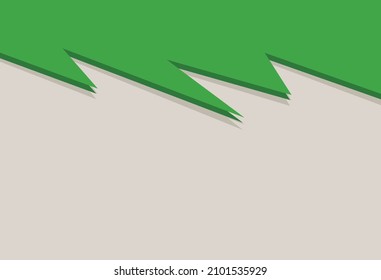 Abstract background with green zigzag pattern and some copy space area. Presentation wallpaper with zigzag pattern