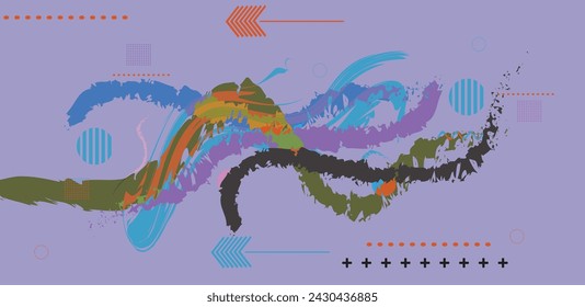  abstract background greeting card Background . wave background for commercial use 
