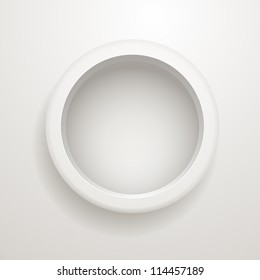 Abstract background of grey circle. Template for a text