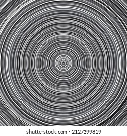 Abstract background with grey rings. Concentric circles like tree cut structure.