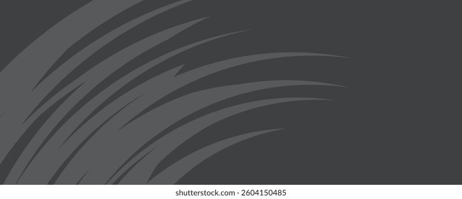 Abstract background with grey spikes line pattern