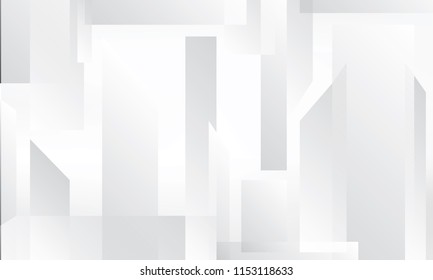 Abstract background  grey and white tech geometric corporate Suitable For Wallpaper  Banner  Card  Book Illustration  Web Landing Page  and Other Related Creative 