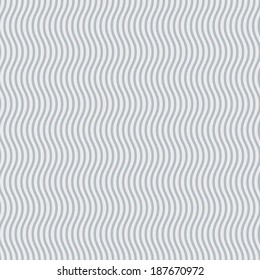 Abstract background of grey and white wavy lines