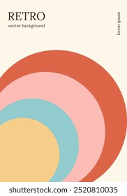 Abstract background of groovy rainbow