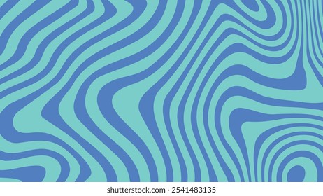 abstract background groovy waves pattern retro cute fun style