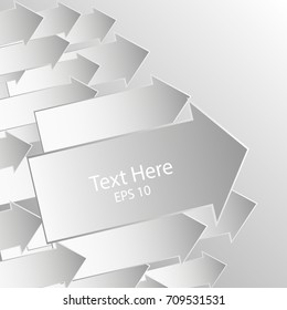 Abstract background with group of shooters. Paper petal Vector illustration.