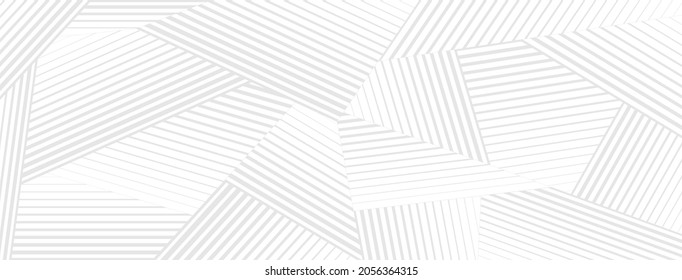 Abstract background of groups of lines in white colors