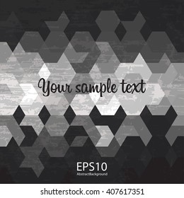Abstract background with grung and place for your sample text