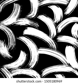 Abstract background. Grunge brush pattern. Texture. Vector.