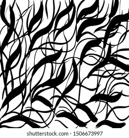 Abstract background. Grunge brush pattern. Texture. Vector.