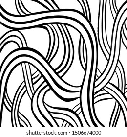 Abstract background. Grunge brush pattern. Texture. Vector.