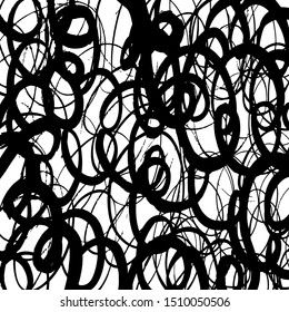 Abstract background. Grunge brush pattern. Texture. Vector.