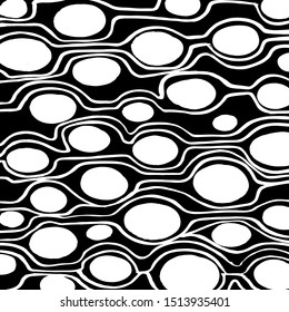 Abstract background. Grunge brush pattern. Texture. Vector.