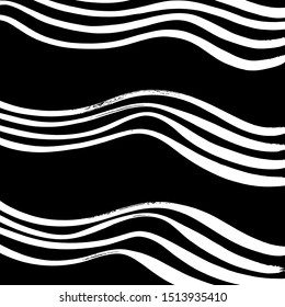 Abstract background. Grunge brush pattern. Texture. Vector.