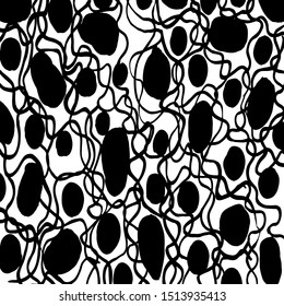 Abstract background. Grunge brush pattern. Texture. Vector.