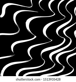 Abstract background. Grunge brush pattern. Texture. Vector.