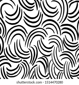 Abstract background. Grunge brush pattern. Texture. Vector.