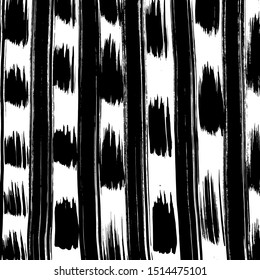 Abstract background. Grunge brush pattern. Texture. Vector.