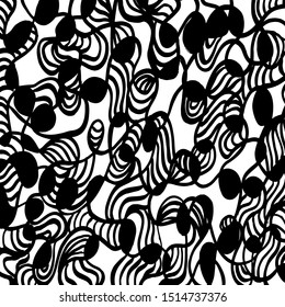 Abstract background. Grunge brush pattern. Texture. Vector.