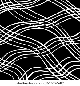 Abstract background. Grunge brush pattern. Texture. Vector.