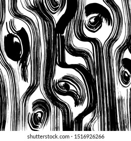 Abstract background. Grunge brush pattern. Texture. Vector.