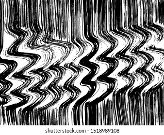 Abstract background. Grunge brush pattern. Texture. Vector.