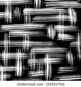 Abstract background. Grunge brush pattern. Texture. Vector.