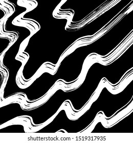 Abstract background. Grunge brush pattern. Texture. Vector.